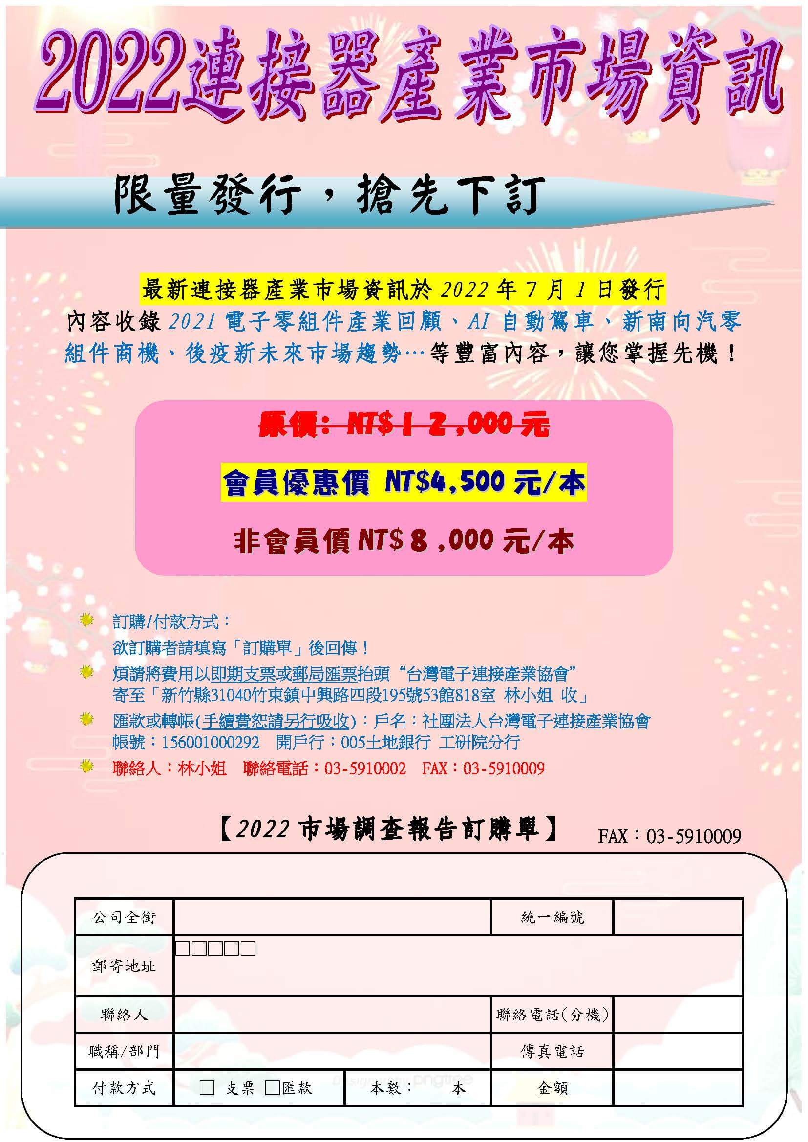 2022市場調查報告